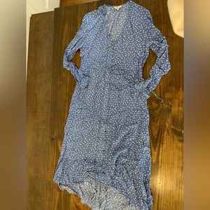 Rails blue and white small dress